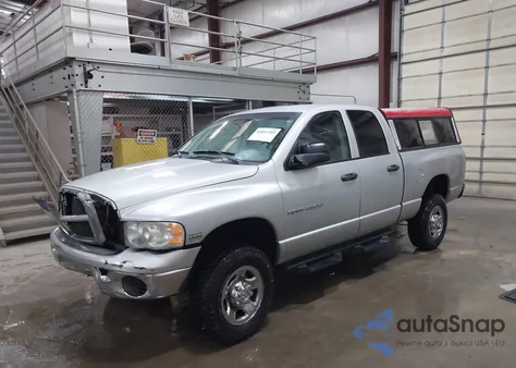 2004 Dodge Ram 2500 Slt/Laramie из США, поврежденный, VIN 1D7KU28D54J256110